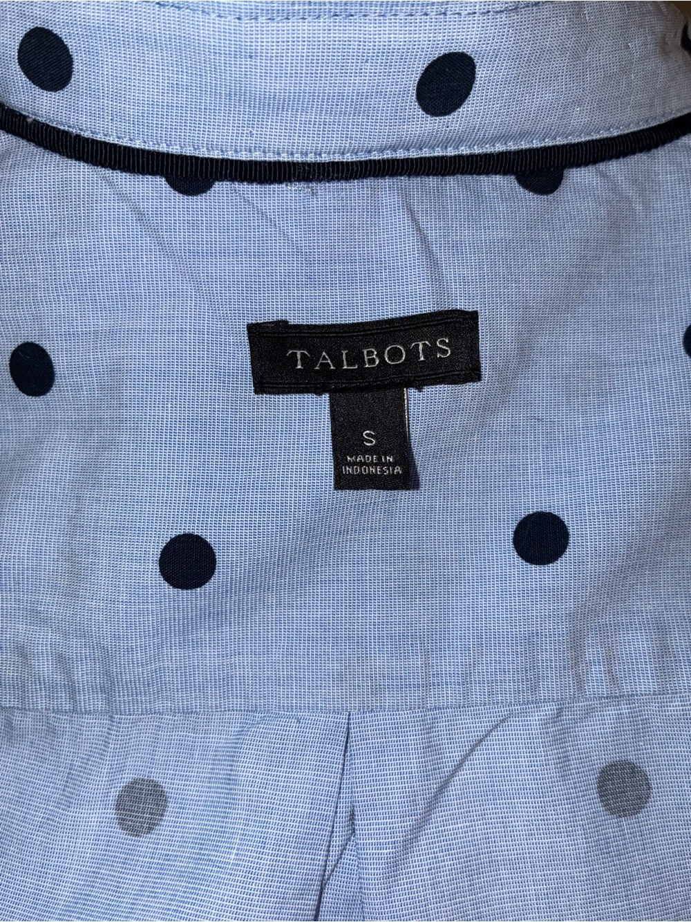 Talbots shirt, reworked with a ruffled collar - Picture 4 of 5